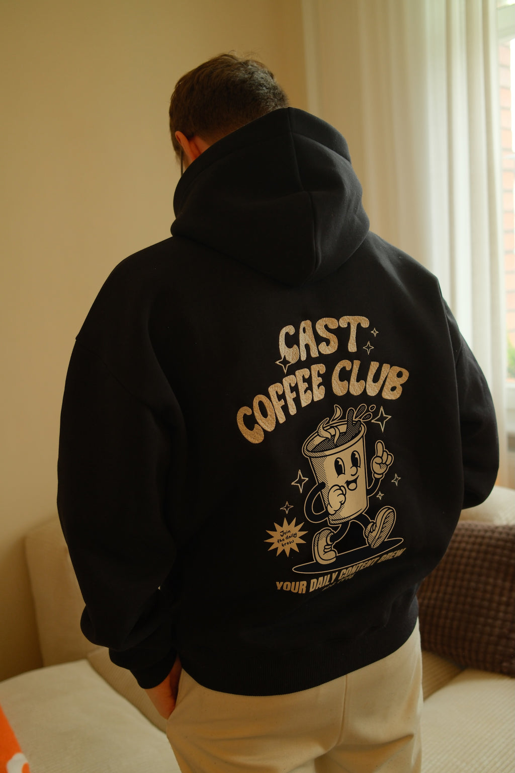 CastCrafter - Hoodie Cast Coffee Club Black
