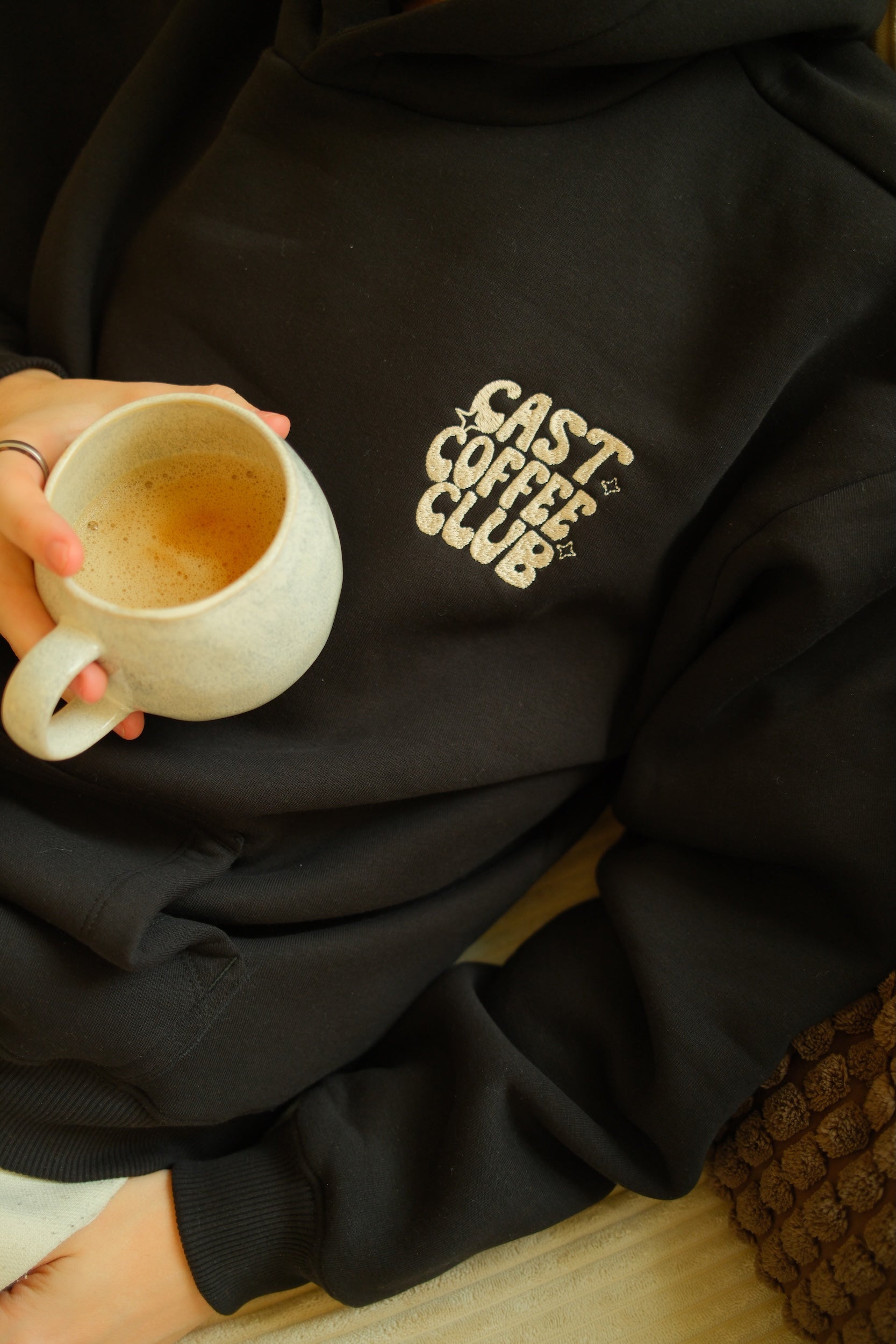 CastCrafter - Hoodie Cast Coffee Club Black