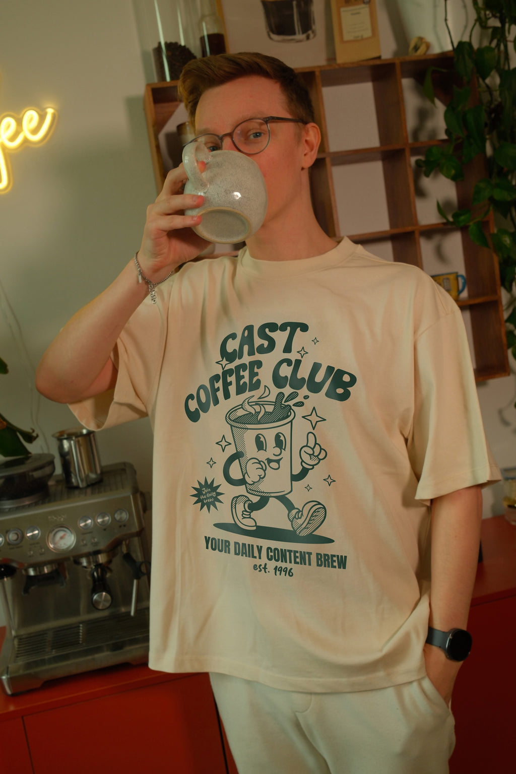 CastCrafter - T-Shirt Cast Coffee Club